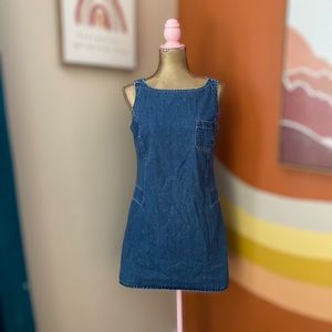 Vintage Bentley Denim Dress with Pocket